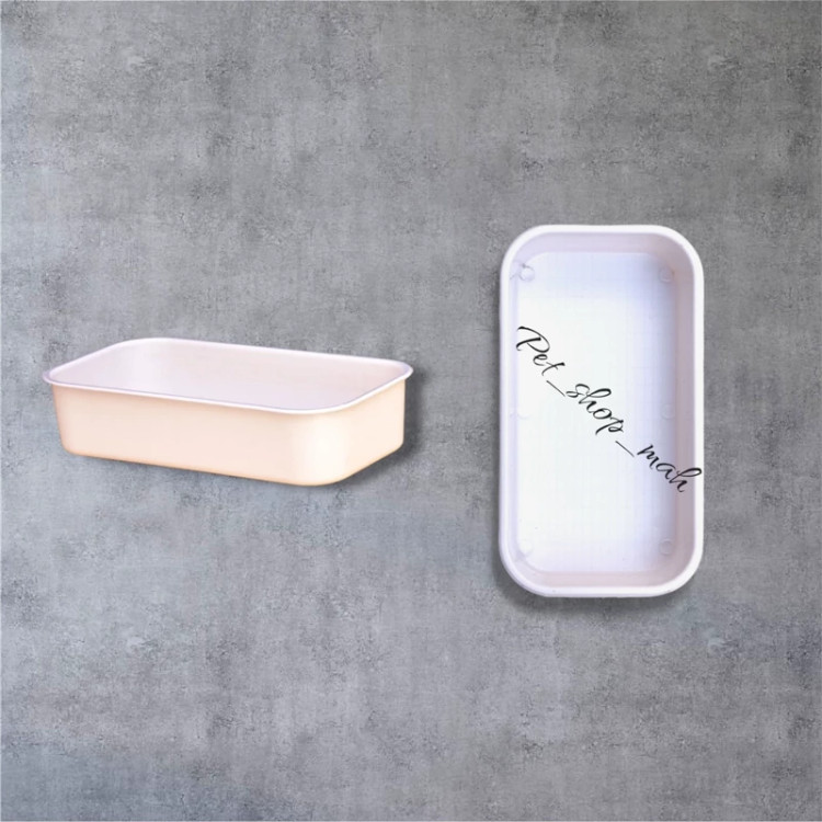 وان استحمام پلاستیکی مقاوم مخصوص پرندگان متوسط جثه مانند عروس هلندی و طوطی برزیلی