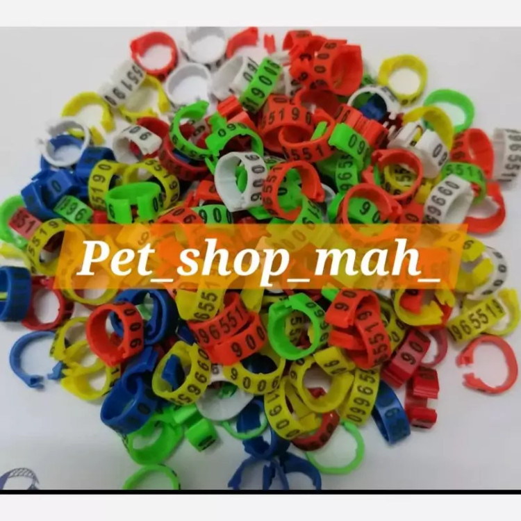 پلاک چفتی شمارهدار کبوتر با حک مشخصات مشتری و جنس خارجی