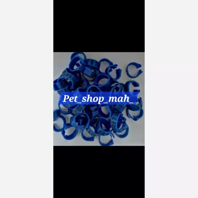 پلاک چفتی شمارهدار کبوتر با حک مشخصات مشتری و جنس خارجی