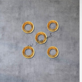 پلاک زنگولهای طلایی مخصوص کبوتران زینتی و مسابقهای