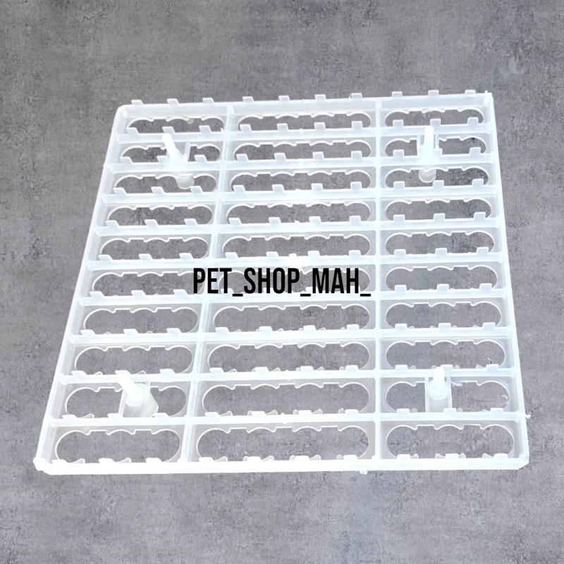 شانه تخم بلدرچین پلاستیکی مخصوص دستگاه جوجه‌کشی خانگی و صنعتی