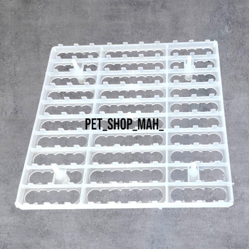 شانه تخم بلدرچین پلاستیکی مخصوص دستگاه جوجهکشی خانگی و صنعتی