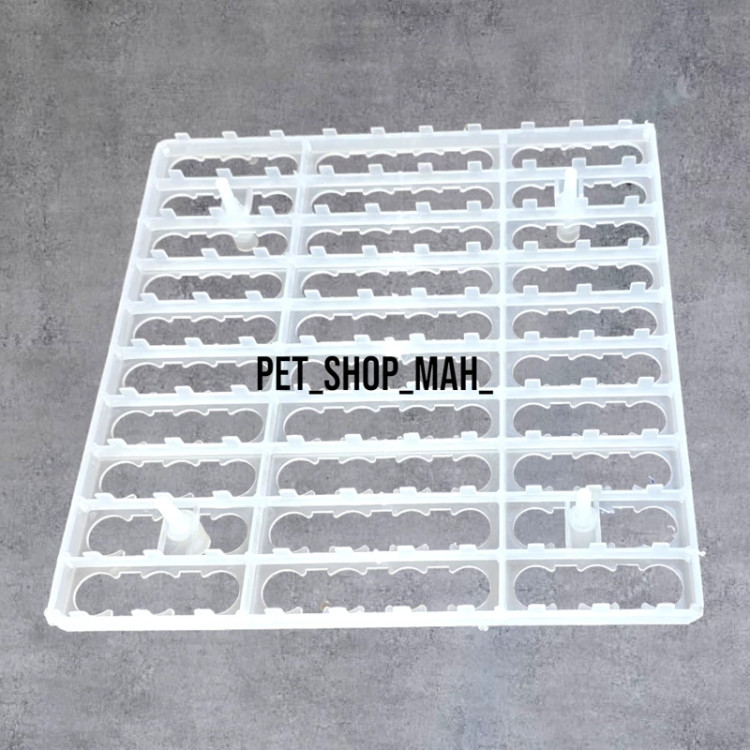 شانه تخم بلدرچین پلاستیکی مخصوص دستگاه جوجهکشی خانگی و صنعتی