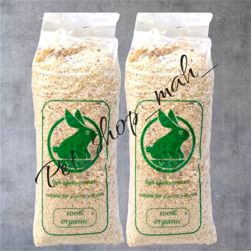 پوشال فشرده و ضدعفونی‌شده MSP مخصوص بستر خرگوش، جوندگان و کف لانه پرندگان