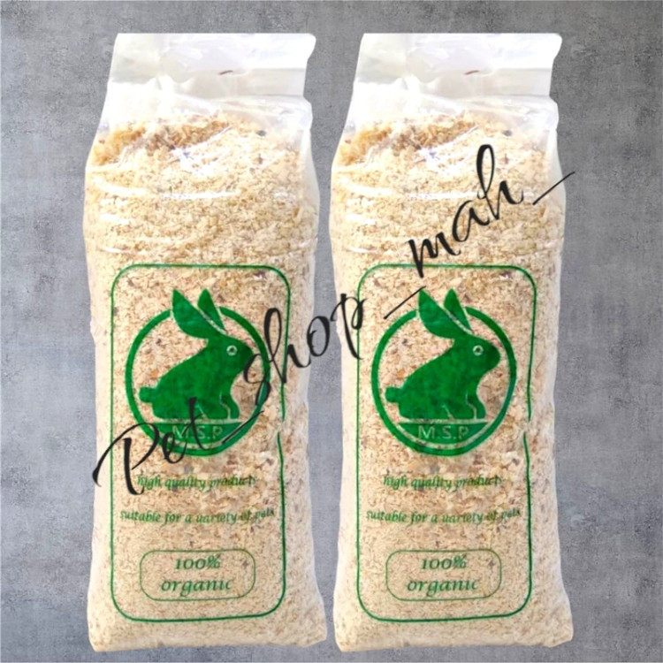 پوشال فشرده و ضدعفونیشده MSP مخصوص بستر خرگوش، جوندگان و کف لانه پرندگان