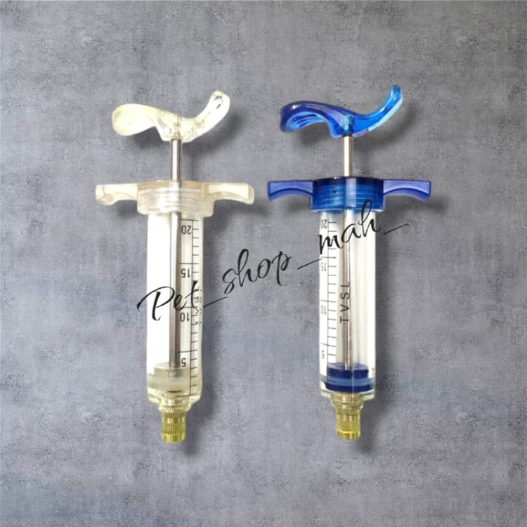 سرنگ حرفهای مخصوص سرلاک پرندگان با طراحی دقیق و بدنه شفاف