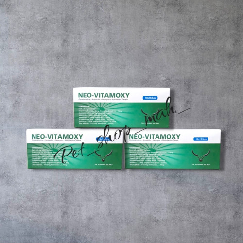 قرص نئو ویتاموکسی NEO-VITAMOXY برای درمان عفونت کبوتر وطیور