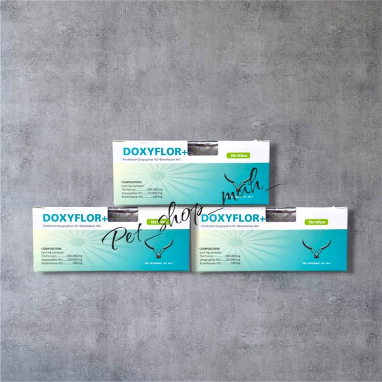 تصویر قرص DOXYFLOR+TABS – داروی درمان سالمونلا و بیماریهای تنفسی کبوتر