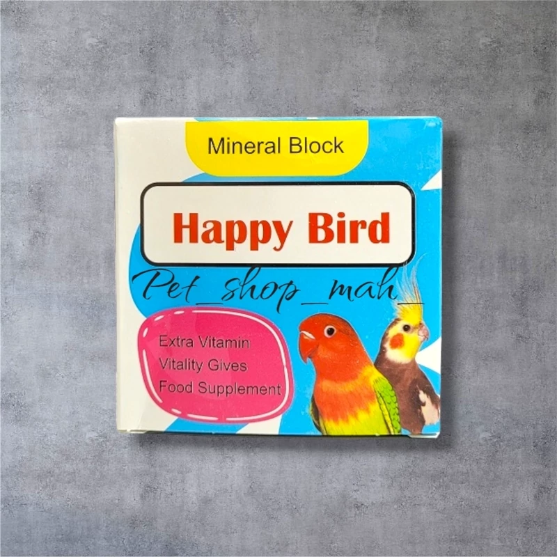 سنگ معدنی پرندگان حاوی کلسیم و مواد معدنی ضروری، مناسب برای طوطی و قناری