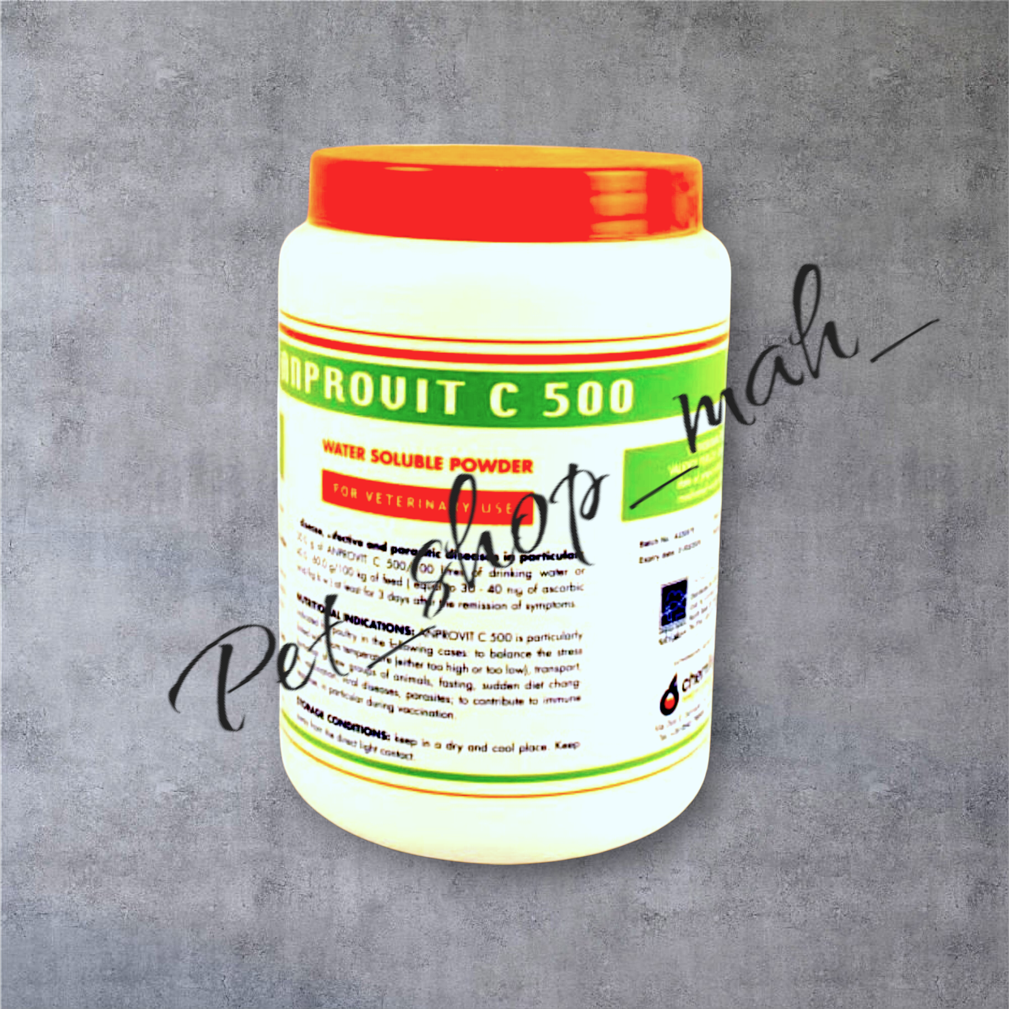 آنپروویت C 500 – ویتامین C پودری محلول مخصوص پرندگان زینتی و کبوتر