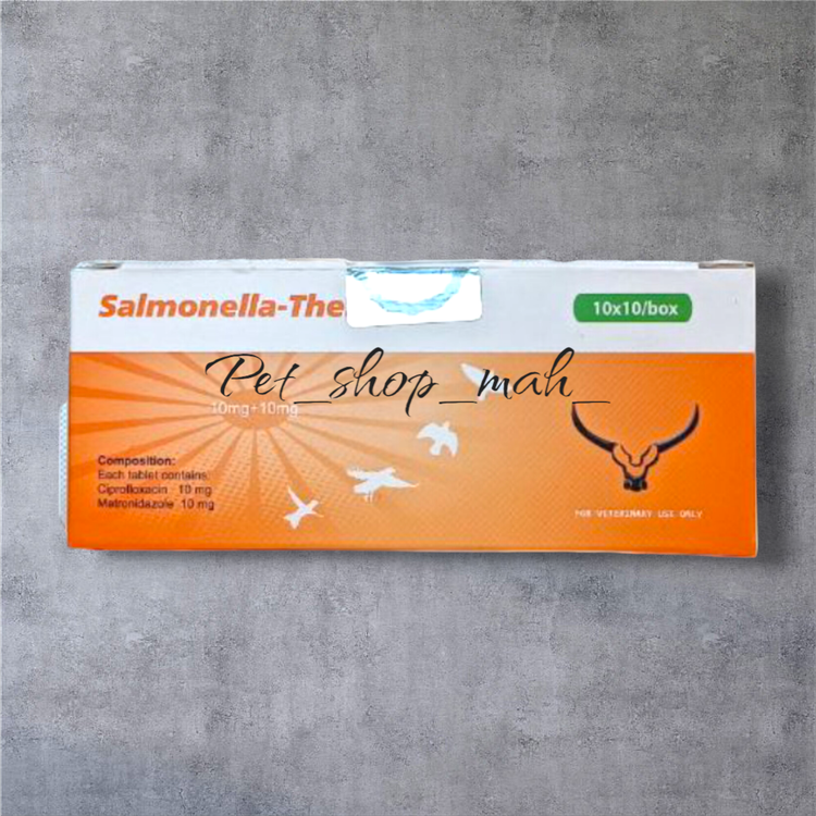 قرص Salmonella-Therapy برای درمان عفونت باکتریایی و انگلی پرندگان