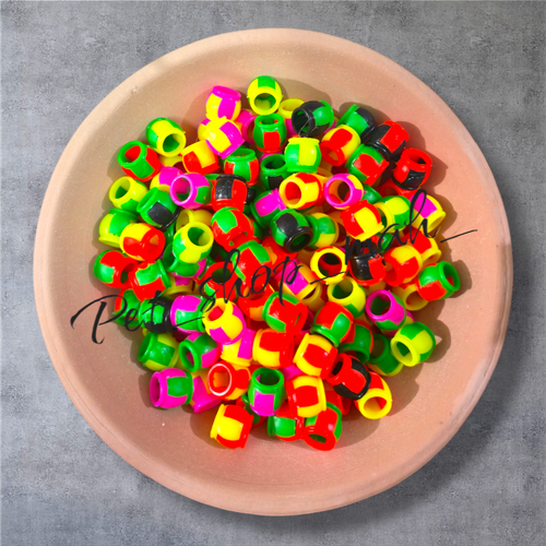 پلاک خمرهای دورنگ پلاستیکی مخصوص کبوتر برای شناسایی و تفکیک کبوترهای مسابقه و زینتی