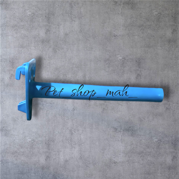 نشیمنگاه پلاستیکی آبی ساده مخصوص قفس پرنده – مناسب برای کبوتر عروس هلندی قناری