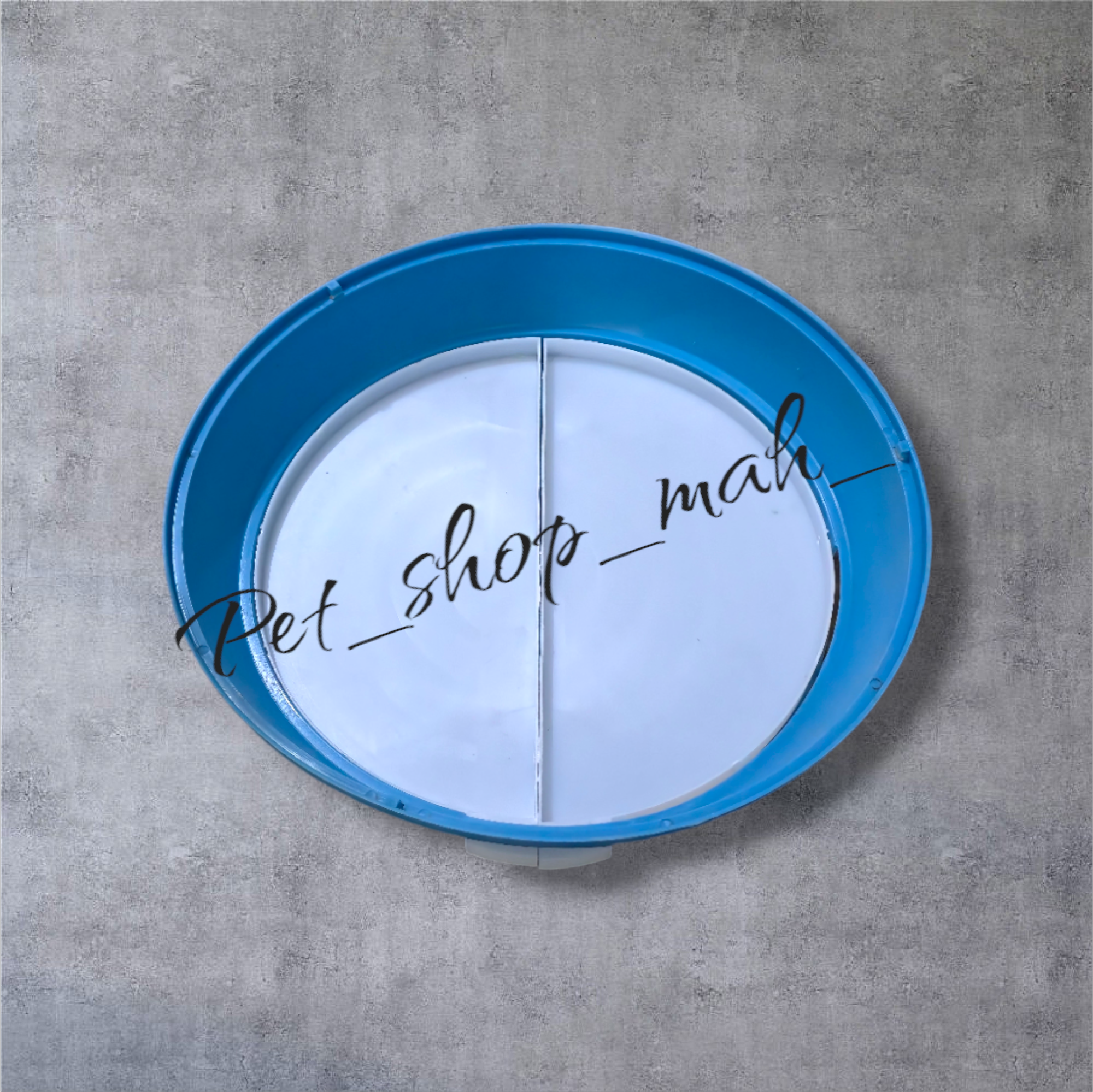 کفی پلاستیکی استوانهای قفس پرنده با طراحی دوتکه، مناسب عروس هلندی و مرغ عشق