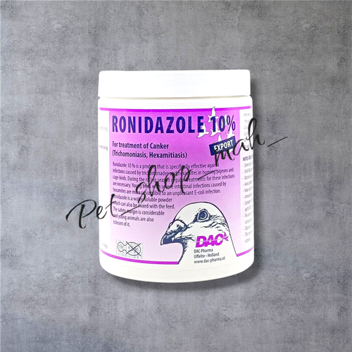 پودر Ronidazole 10% داک فارما – درمان تریکومونیازیس و عفونت روده در پرندگان
