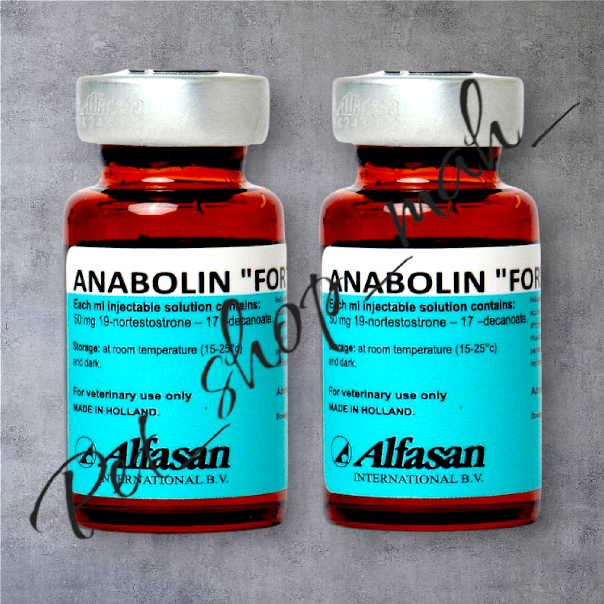 آمپول آنابولین الفاسان – داروی تقویتی و افزایش وزن دام و پرندگان – ساخت هلند