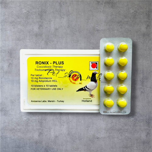 قرص رونیکس پلاس EXTRA برای درمان بیماریهای انگلی کبوتر
